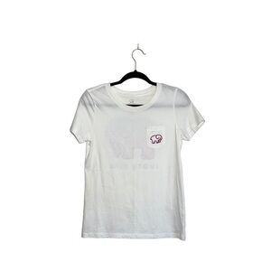 ivory ella 100% Cotton White Mandela Elephant Graphic Tee Small Women’s